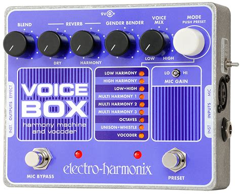 electric harmony box|Voice Box .